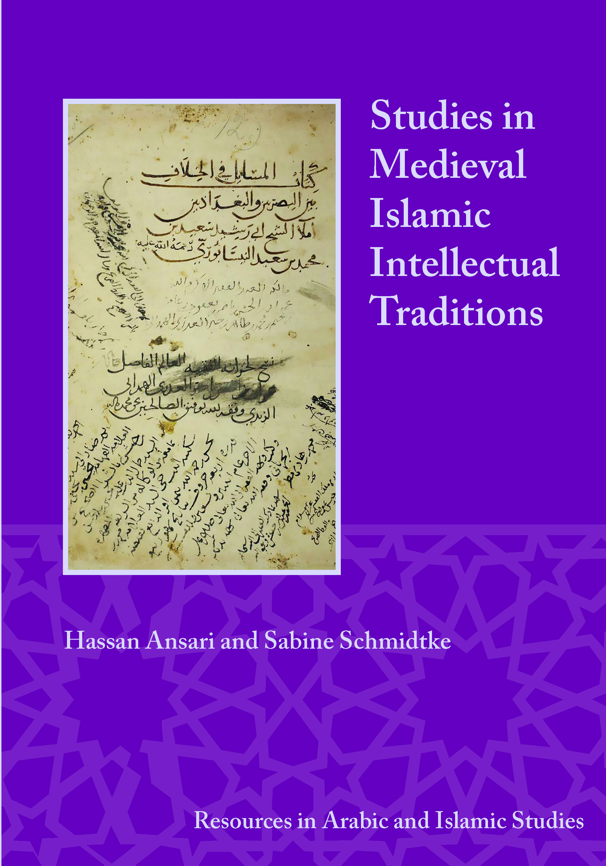 Cover for Studies in Medieval Islamic Intellectual Traditions
